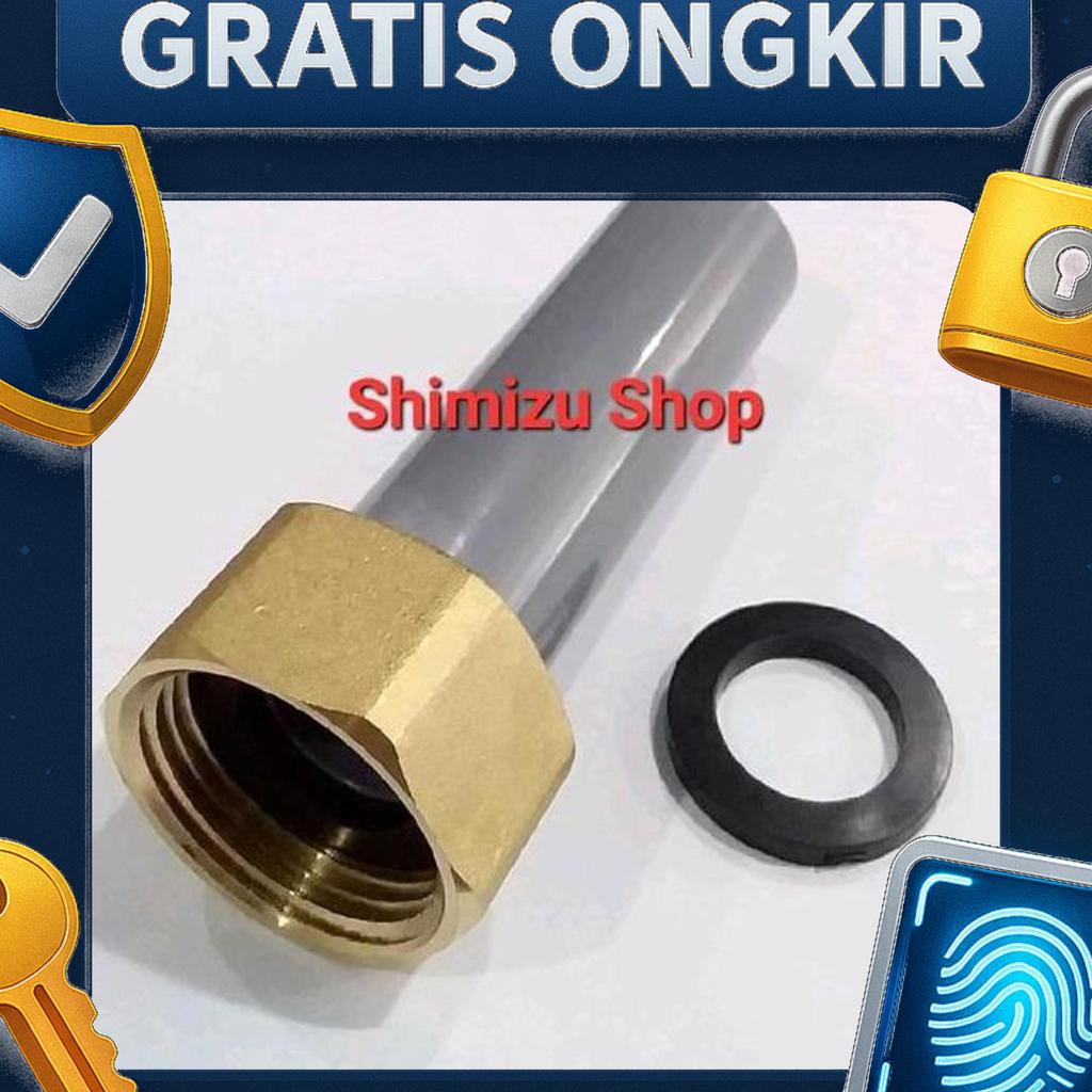 Water Mur Kuningan Pompa Air / Mur Sanyo Kuningan Pompa Air