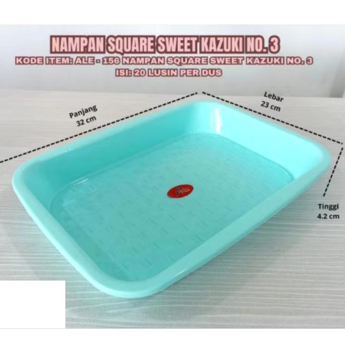 NAMPAN SEGI | NAMPAN KOTAK PLASTIK SERBA GUNA