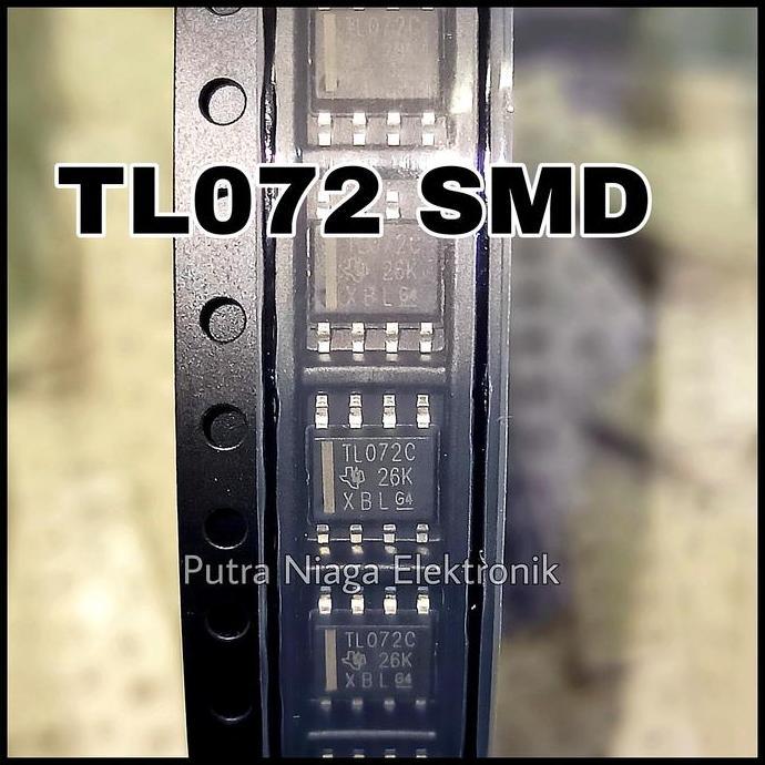 Update (1) ic TL072C SMD SOP8 TL072 Original TL 072 High Quality putran1a Ayo Order
