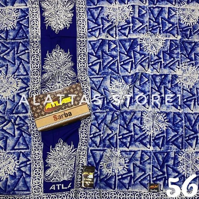 Terjangkau Sarung Atlas Sarba/Sarung Atlas Motif Batik//Sarung Batik Atlas