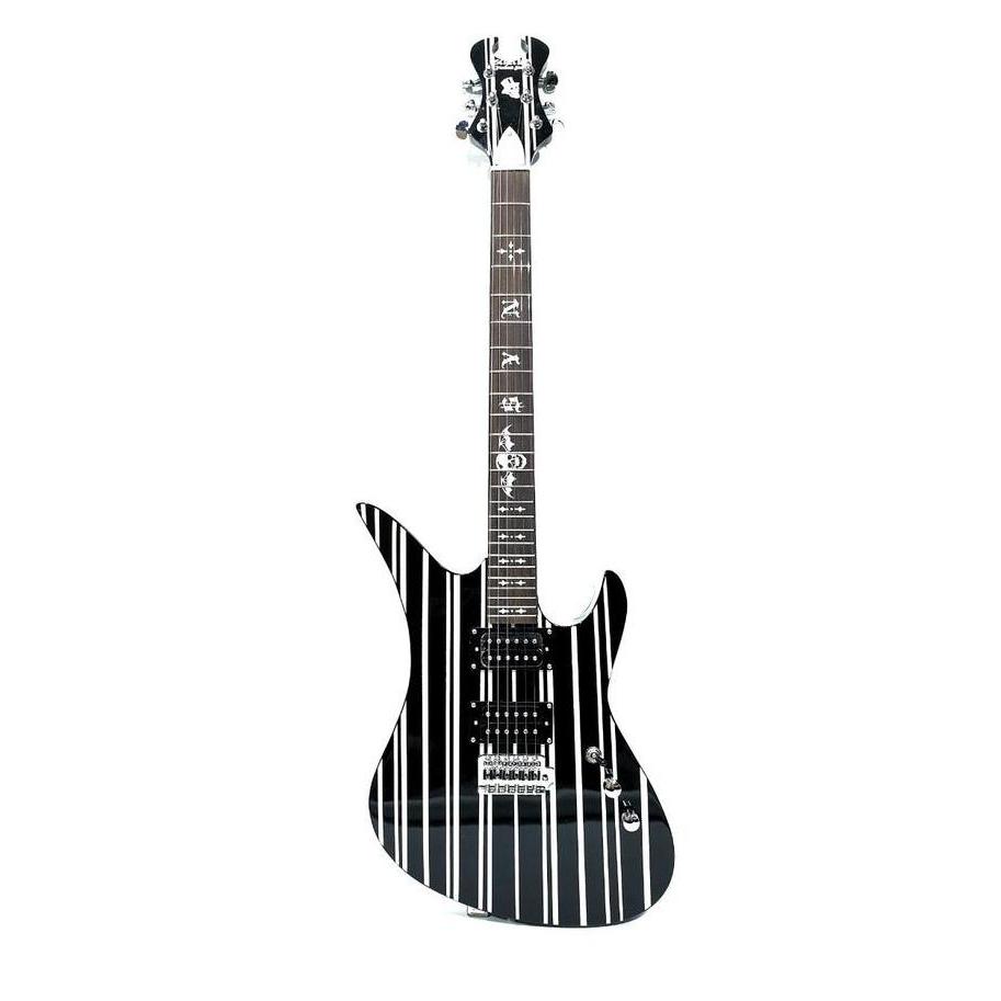 Gitar Elektrik Schecter Synyster Gates Avenged Black Tas Kabel Jack