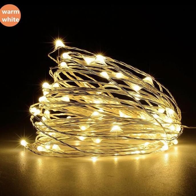 LAMPU HIAS DEKORASI NATAL USB LED 50 - 5 METER