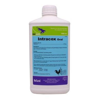 obat kokdiosis (berak darah ) pada hewan INTRACOX ORAL 1000 ml