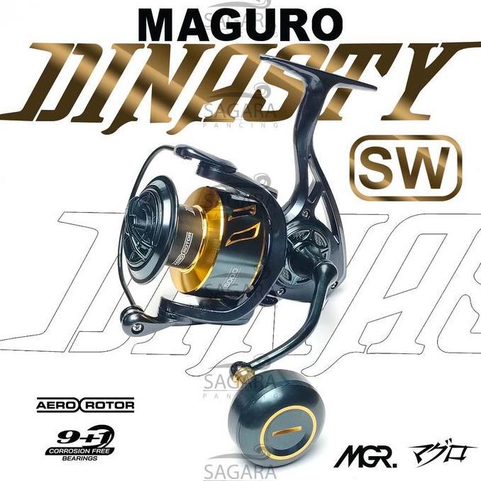 Reel Maguro Dinasty SW | Reel Jigging | Reel Dasaran | Reel Pancing Spinning Power Handle