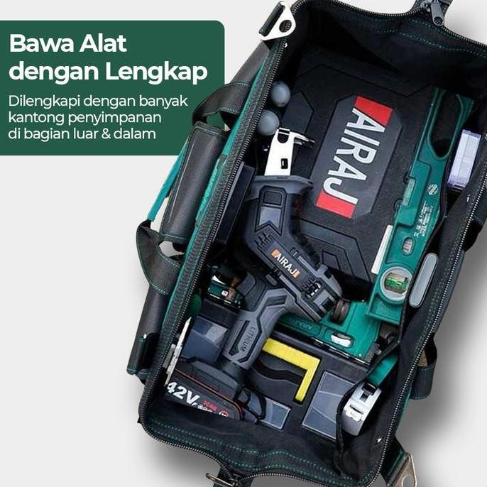 Tas Perkakas Storage Bag Waterproof Reflective Strips - A03369