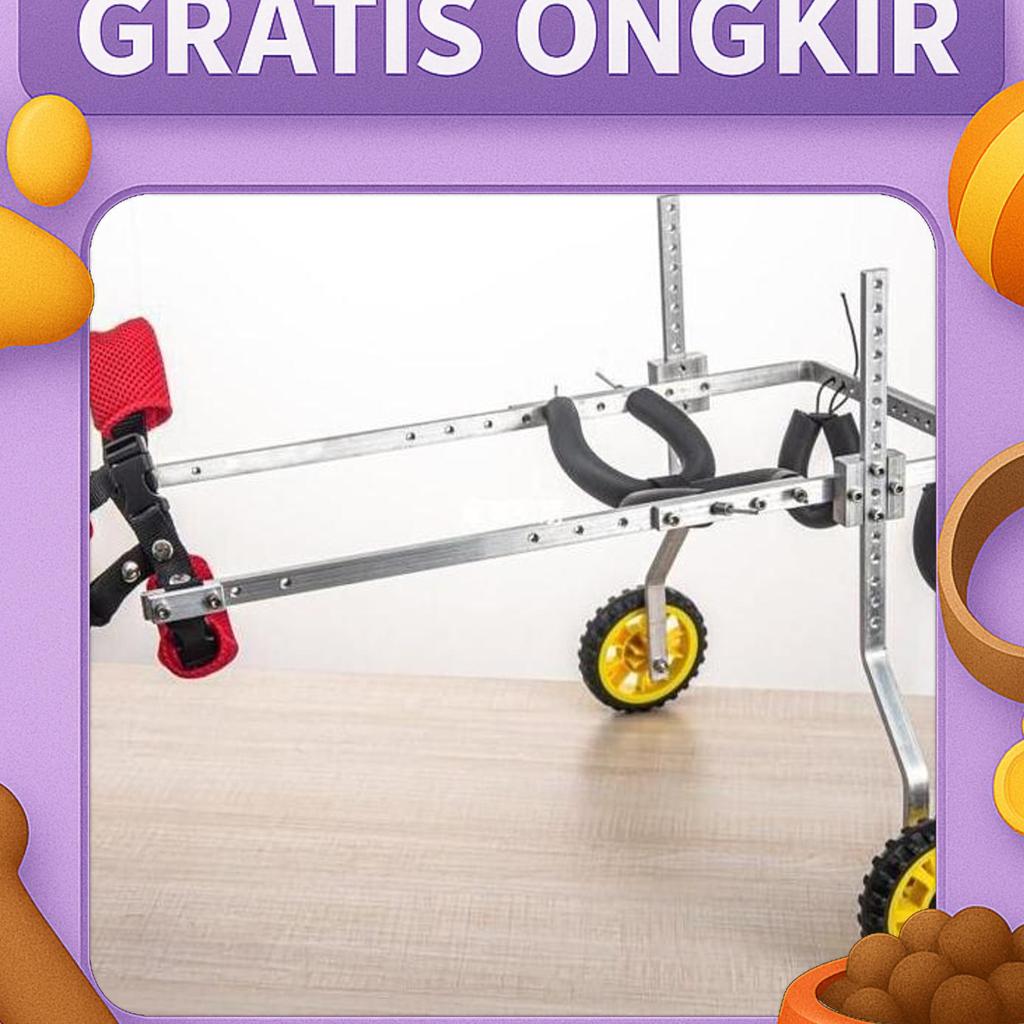 Dog Disabled Wheelchair  Kursi Roda Untuk Kucing Lumpuh