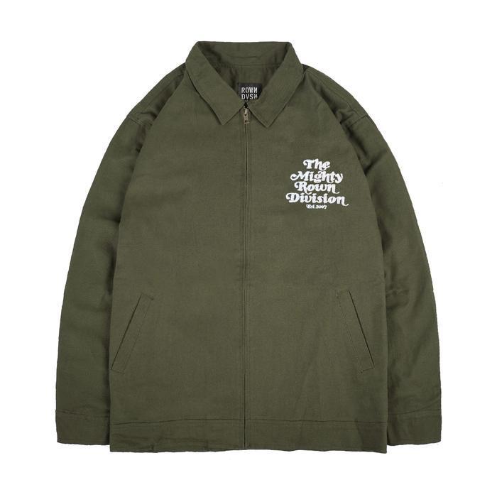 Rown Division Storage Deck Jacket Centauri Green Army Terbaru Best Quality 100% Original