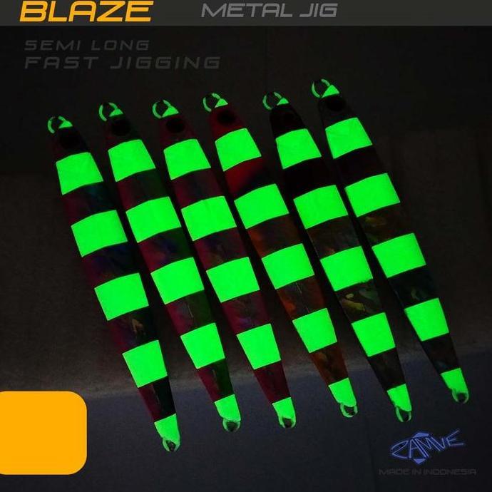 Metal Jig Zamve Blaze 100Gr Metal Jig 100Gr Metal Jig 100Gram