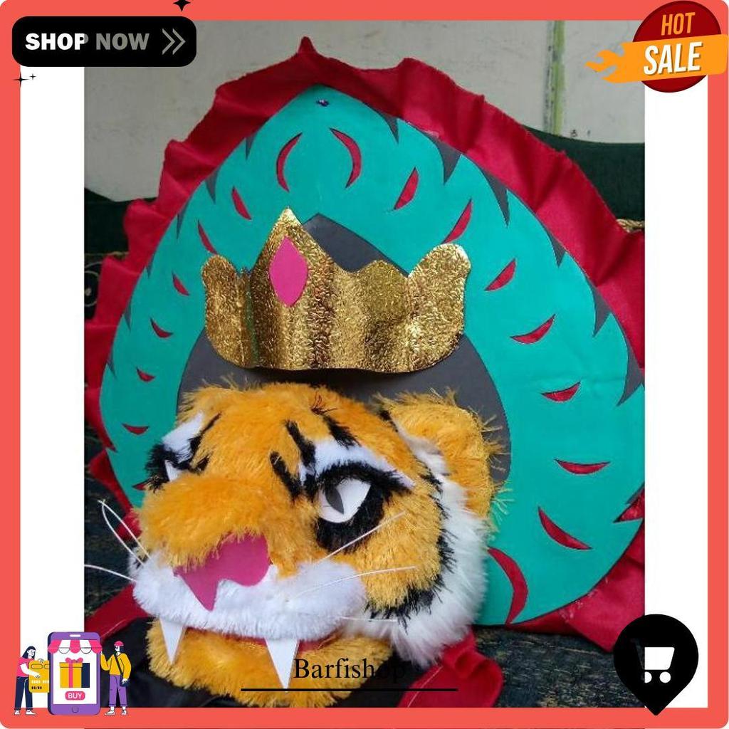Barongan Macan Kuning Lengkap. Bisa Cod