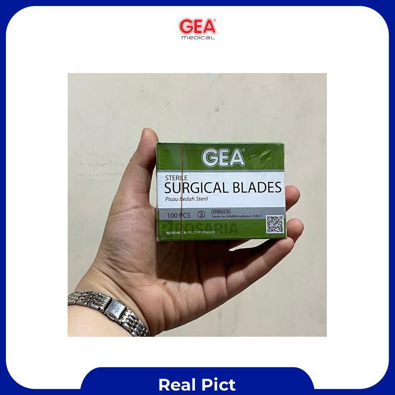 Surgical Blades Gea No. 12 Bisturi Pisau Bedah Jalu Baru
