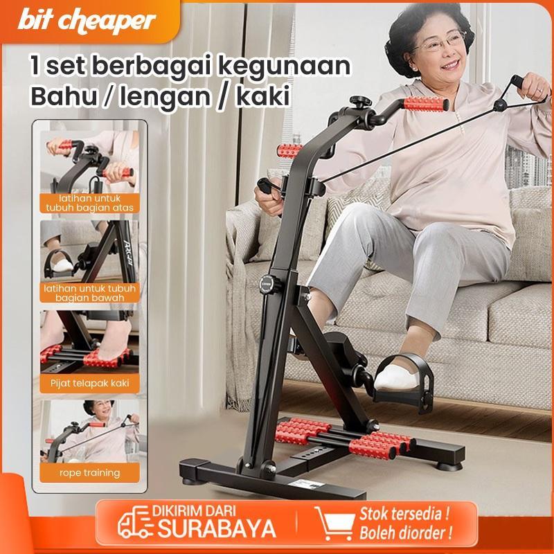 Sepeda Statis Olahraga Gym Fitness / Terapi Kaki Dan Tangan / Sepeda Statis / Alat Terapi Str Kaki D