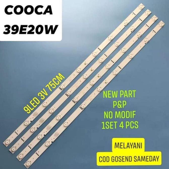 New- Lampu led bl backlight tv coocaa coccaa 39 39e20w 9led 9k 3v