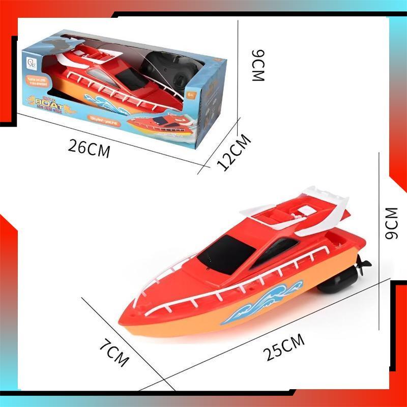 Kapal Remote Control RC Speed Boat Mainan Racing Air Anak Laki Laki Kado Ulang Tahun - RO30-0311 202