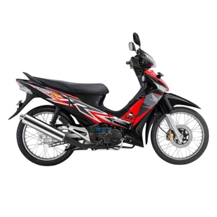 SHOCK BELAKANG SUPRA X 125 KARISMA X SUPRA FIT NEW SEPASANG KANAN KIRI PER HITAM