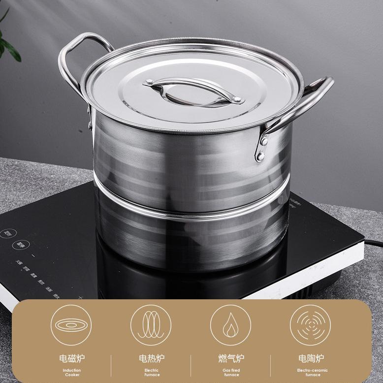 Bisa Cod Bmw - Panci Kukusan Langseng Panci Pengukus Nasi Kue Kualitas Premium Panci Kukusan Stainle