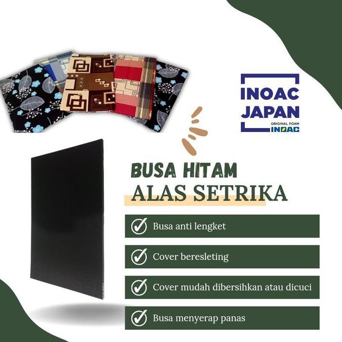 Alas Setrika Busa INOAC Hitam