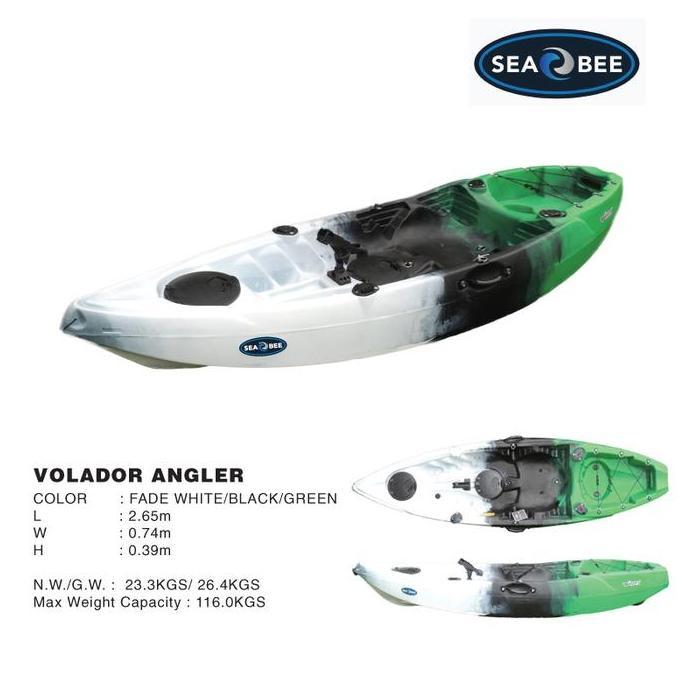 Perahu Kayak - Kayak Kano - Kayak Volador Angle 2 - SEABEE Promo Premium
