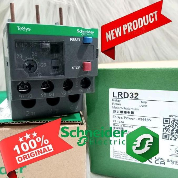 Overload Kontaktor Schneider New Original Lrd32 23-32A/Thermal Overload Schneider Lrd 32/Tor Schneid