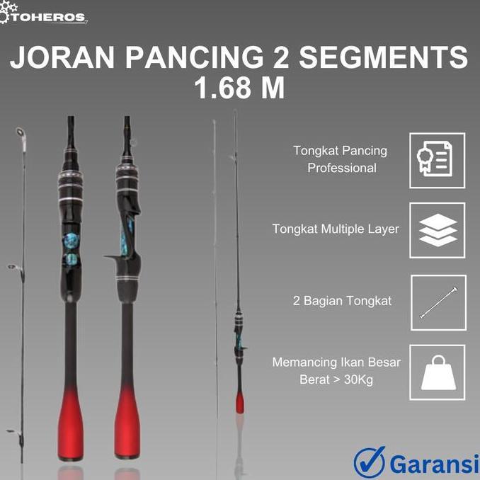 Joran Pancing Spinning Joran Pancing Casting Joran Carbon Super Kuat Promo Premium