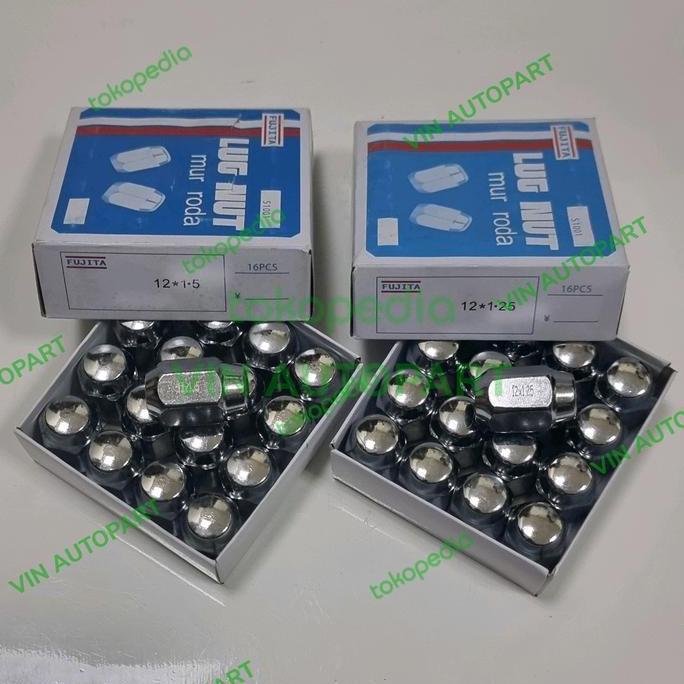 Mur Roda Racing Fujita kunci 21 Drat 1.25 & 1.5