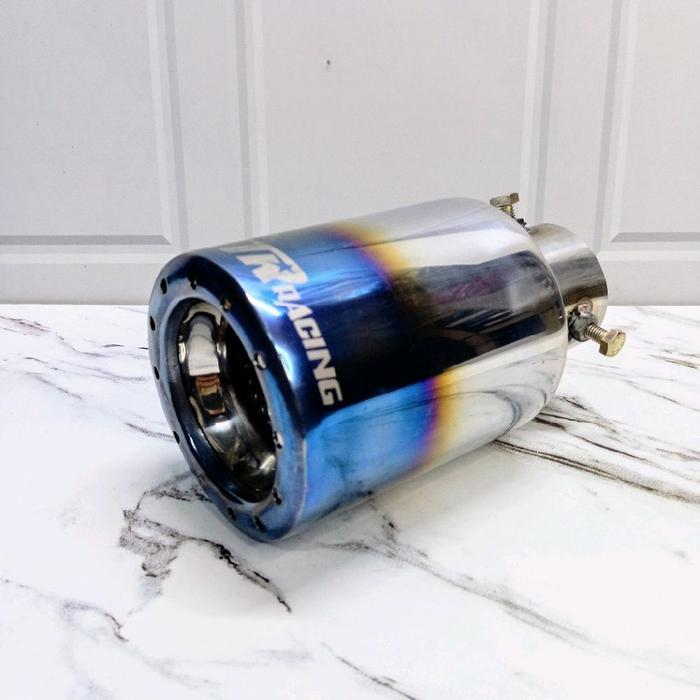 Knalpot Variasi Muffler Cutterlr Tailpipe Buntut Knalpot Mobil  Full Stainless  Inlet 2 Inch Outlet 