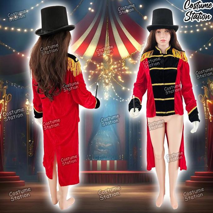 Kostum The Greatest Showman / Costume Pemain Sirkus Badut wanita cewe dewasa