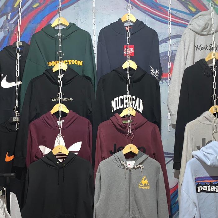 Hoodie Murah Sweater Pria Zipper Unisex Wanita Termurah Best Quality 100% Original