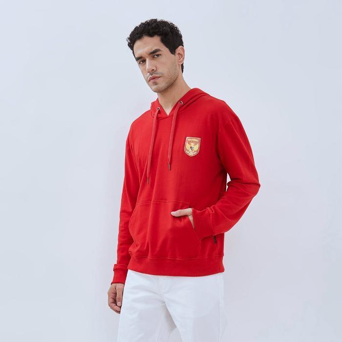 Emba Classic - Ayo Garuda Sweater Hoodie Pria Material Katun Fit Logo Panjang Casual New Best Qualit