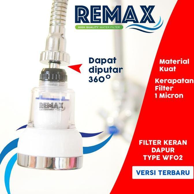 Filter Air Keran Dapur REMAX WF02 / Saringan Air / Filter Keran