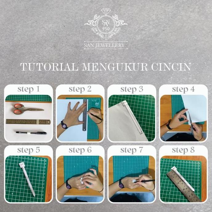 cincin kawin couple emas putih dan palladium R30