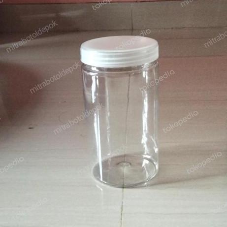 New- Toples plastik 1000ml, Toples tabung 1000ml - Grosir Khusus t