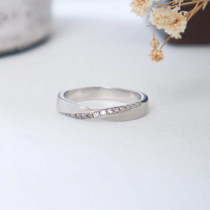 Cincin Couple Palladium 50% Model Tiff By Niffly