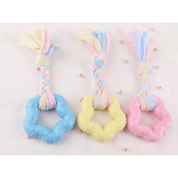 Mainan Gigit Anjing Hard Silicone / Mainan Anjing Teething