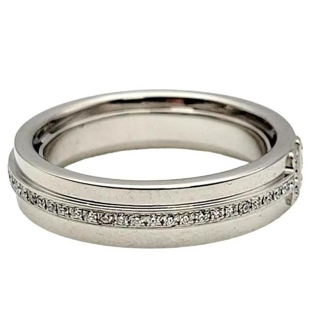 T Narrow Ring. Lab Grown Diamond. Cincin Nikah Tunangan Emas 750 18K