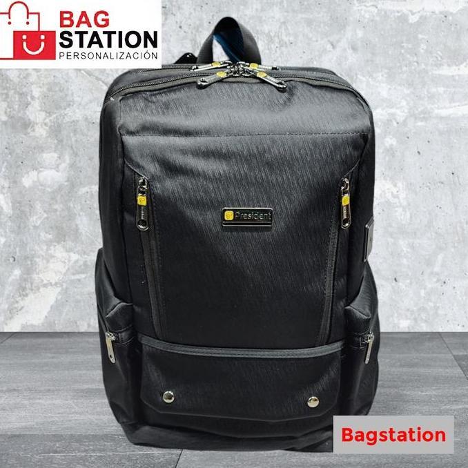 BACKPACK PRESIDENT USB RANSEL LAPTOP PRESIDENT ORIGINAL TAS PUNGGUNG PRIA