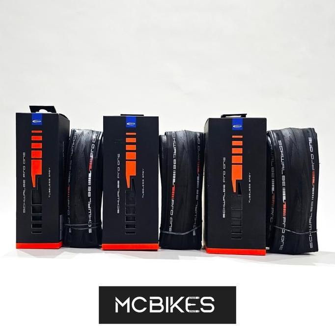 Ban Luar Schwalbe Pro One TLE Tubeless Easy - Black