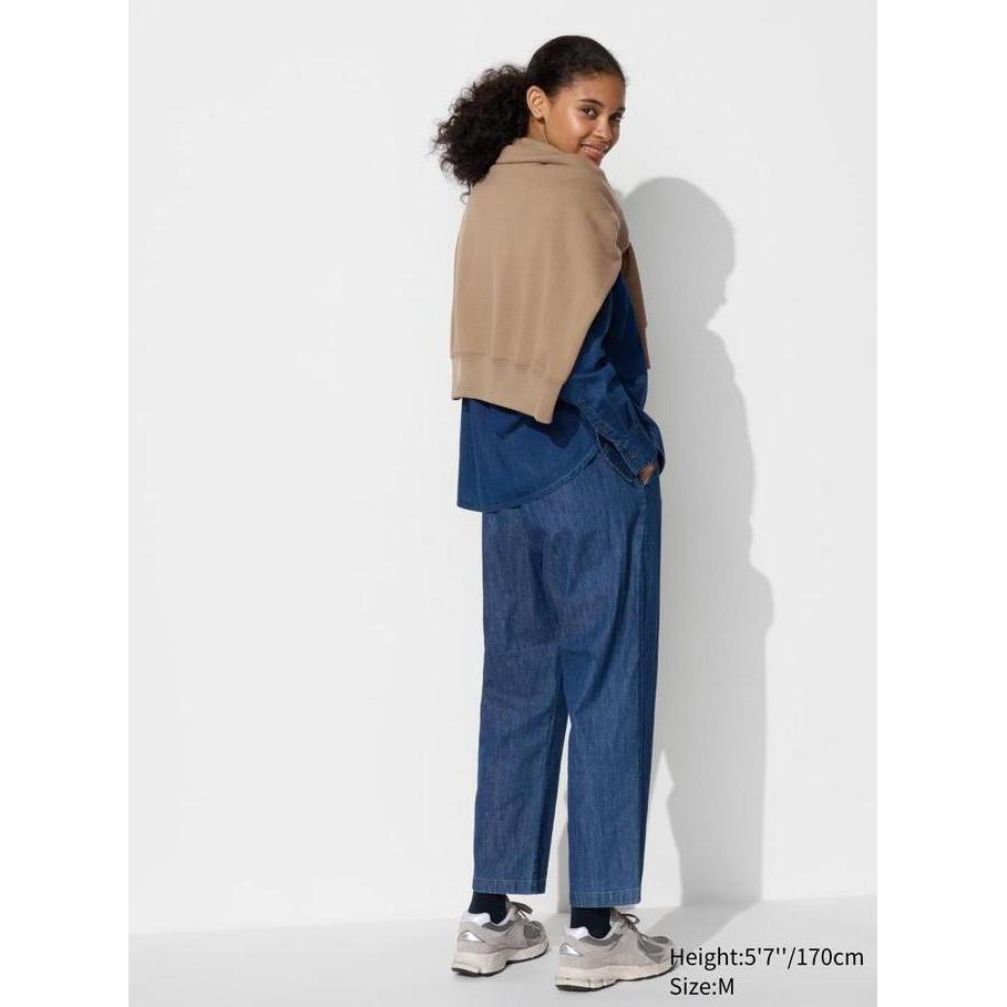#Clearance UNIQLO Women Cotton Relax Ankle Pants