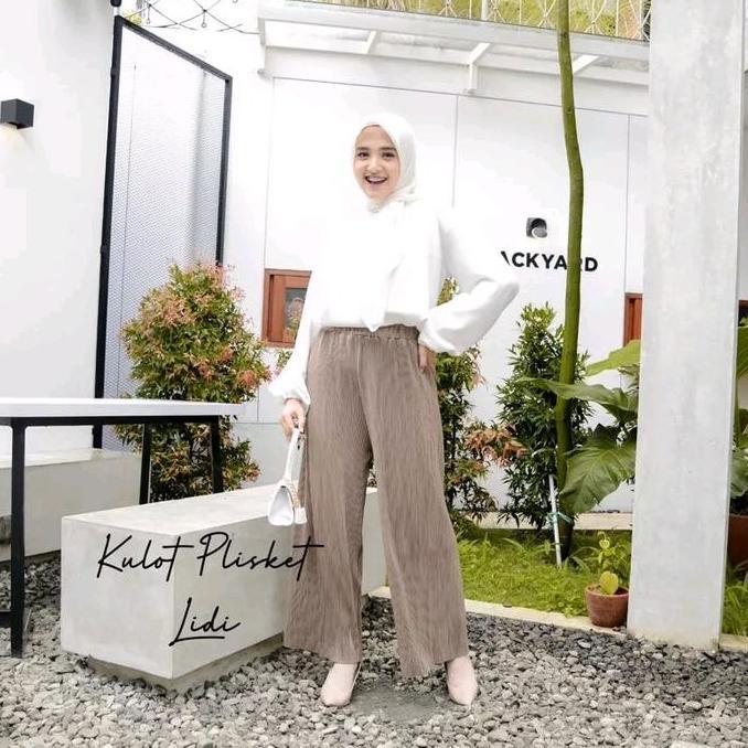 Kulot Lidi Plisket Kecil Premium