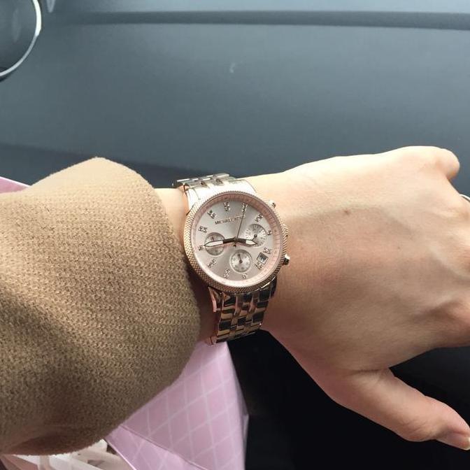 [ORINAL] Jam Tangan Wanita Michael Kors MK6077 Rosegold Orinal