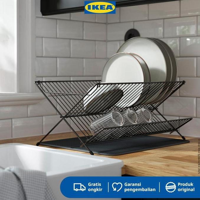 IKEA KVOT Rak Piring Dapur Wastafel Minimalis
