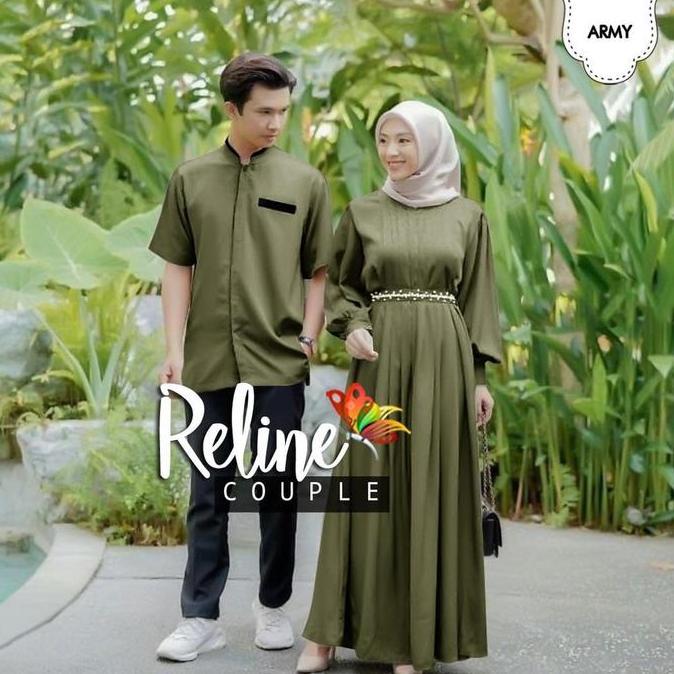 REGAMIS COUPLE PREMIUM SHAKILA GAMIS COUPLE JUMBO BAJU COUPLE MuslimAH Muslim Panjang Pasangan Setel