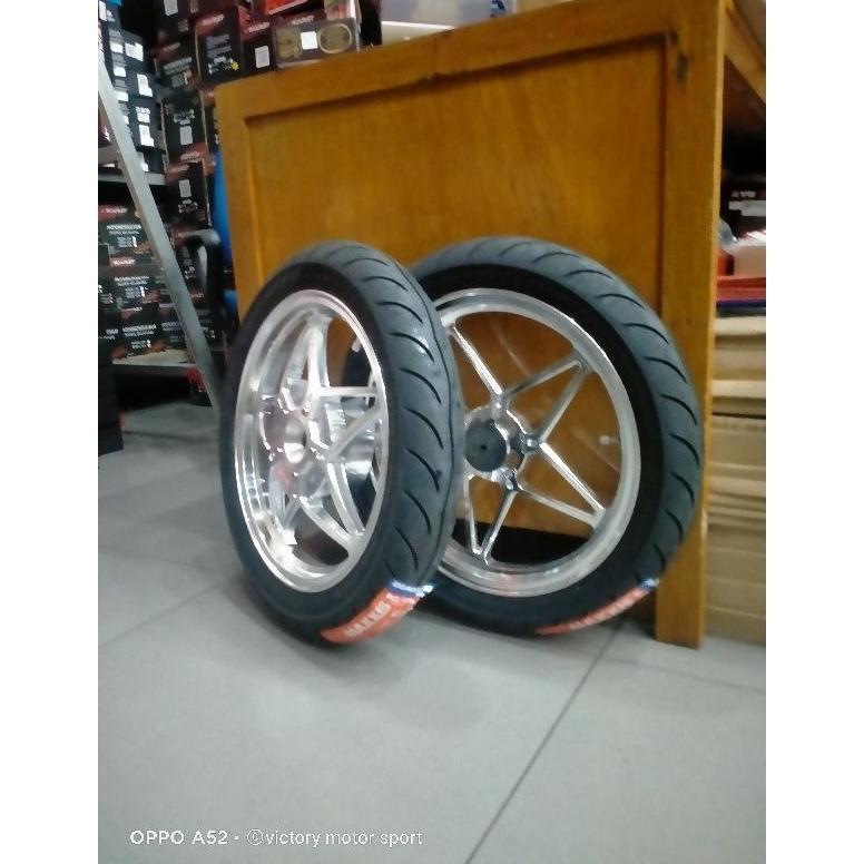 paket velg plus ban nmax ring 14 velg delkevic x1 bintang nmax new nmax lama aerox old aerox now