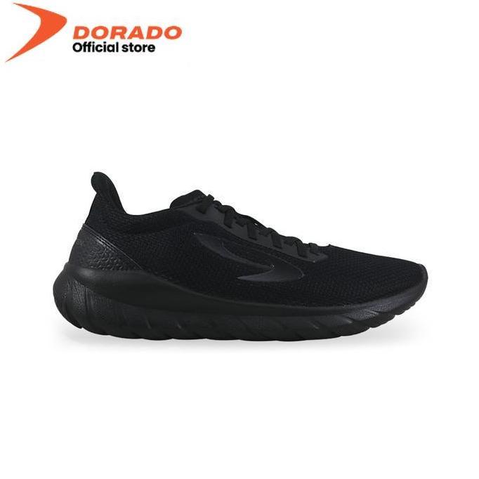 Sepatu 910 Nineten Yasha - Hitam All Black (Running)