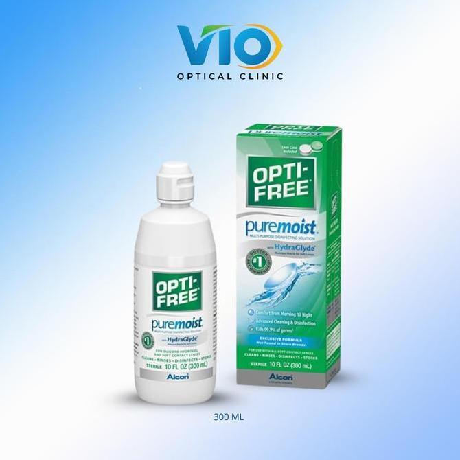 OPTIFREE PUREMOIST ALCON 300ML MULTI-PURPOSE CAIRAN PERENDAM & PEMBERSIHAN CONTACT LENS