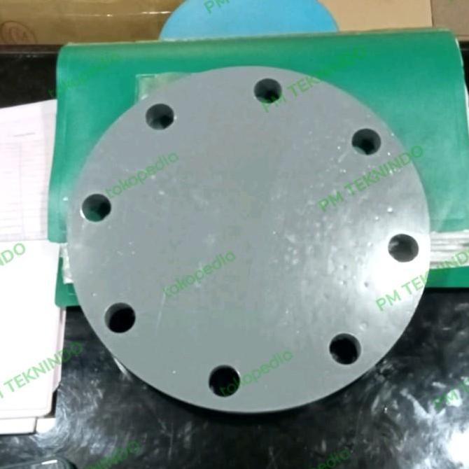 Blind Flange Pvc 4" ( Inch ) / Flange Buta Pvc Baru