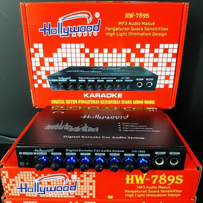 Parametrik Hollywood Hw 789S Pre Amp Hollywood Hw 789S Parametrik Equalizer Audio Mobil Amplifier Or