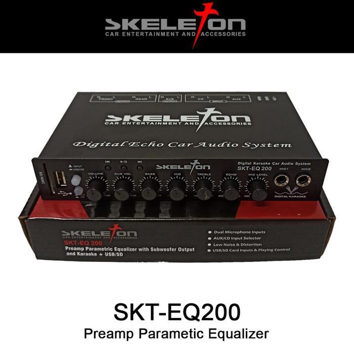 Preamp Parametric Equalizer Karaoke Skeleton Original Dan Terpercaya