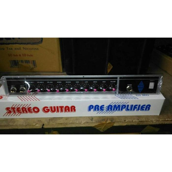 Stereo Pre Amp Guitar / Karaoke Original Dan Terpercaya