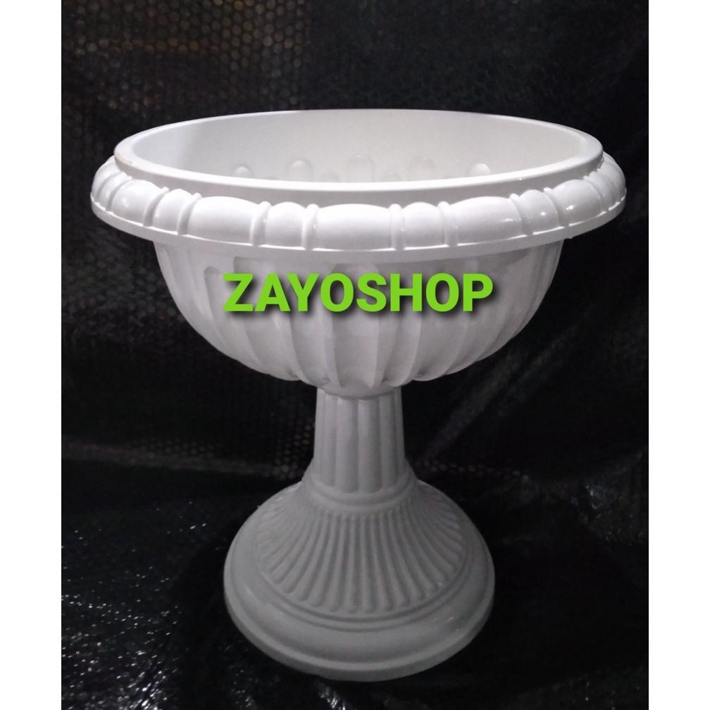 POT SHALLOM JUARA TINGGI PUTIH - POT - POT SHALLOM - POT TINGGI Termurah