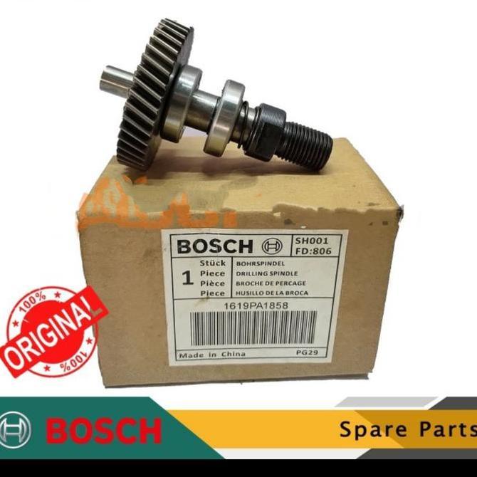 Spindel Bor Gsb 550 Bosch Ori - As Kepala Bor Gsb 550 Bosch - Gear Gsb